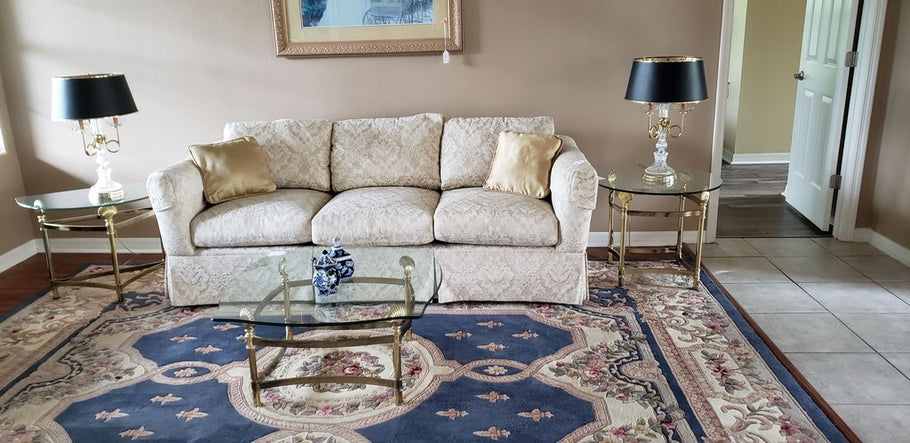 "Coastal Cream, Brown & Gray"