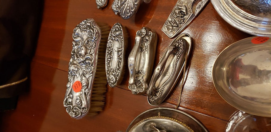 "DEALERS' CHOICE" - LOADED FINE PAINTINGS, ANTIQUES, STERLING, PORCELAIN & CRYSTAL