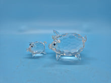 Swarovski Silver Crystal Pig