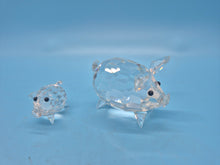 Swarovski Silver Crystal Pig