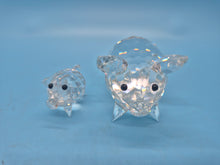 Swarovski Silver Crystal Pig
