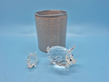 Swarovski Silver Crystal Pig