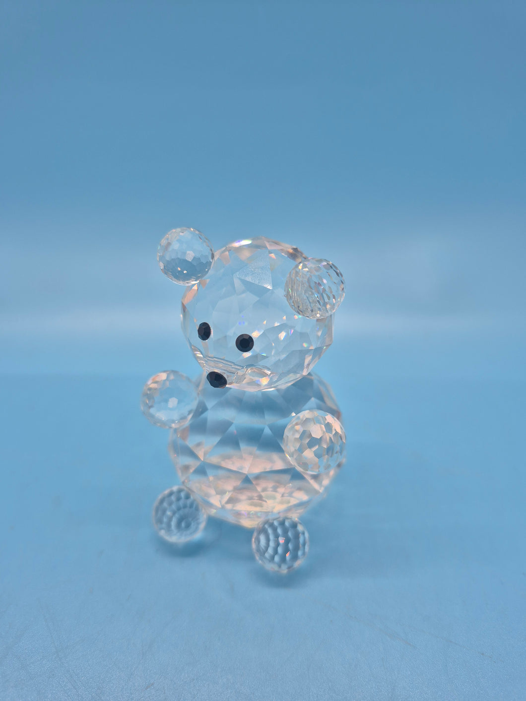 Swarovski Silver Crystal Bear