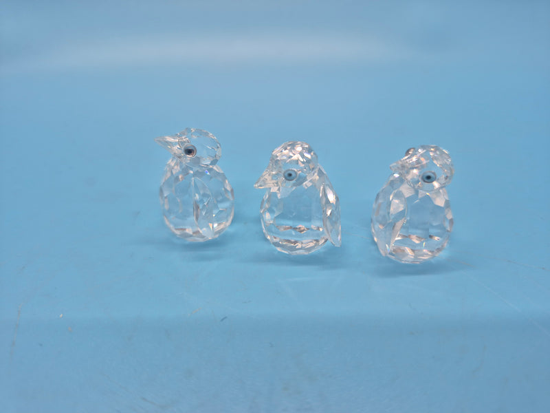 Penguins Babyスワロフスキー ベビーペンギン廃盤品 Swarovski Silver Crystal Baby Penguins – Diana Minotti Fine Art