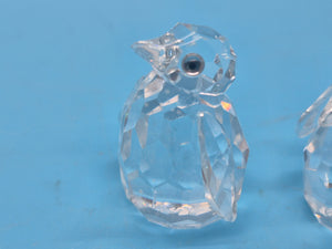 Swarovski Silver Crystal Baby Penguins