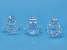Swarovski Silver Crystal Baby Penguins
