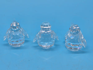 Swarovski Silver Crystal Baby Penguins