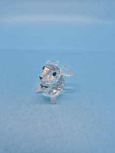 Swarovski Silver Crystal Mouse