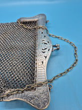 Antique German Mesh Silver Purse