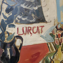 Jean LURÇAT (1892-1966)Oil on Belgian Linen Carved Gray Frame