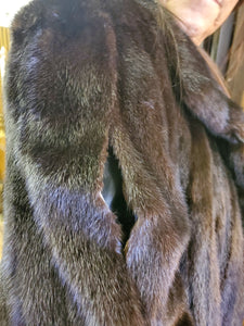 Brown Full Length Mink Coat