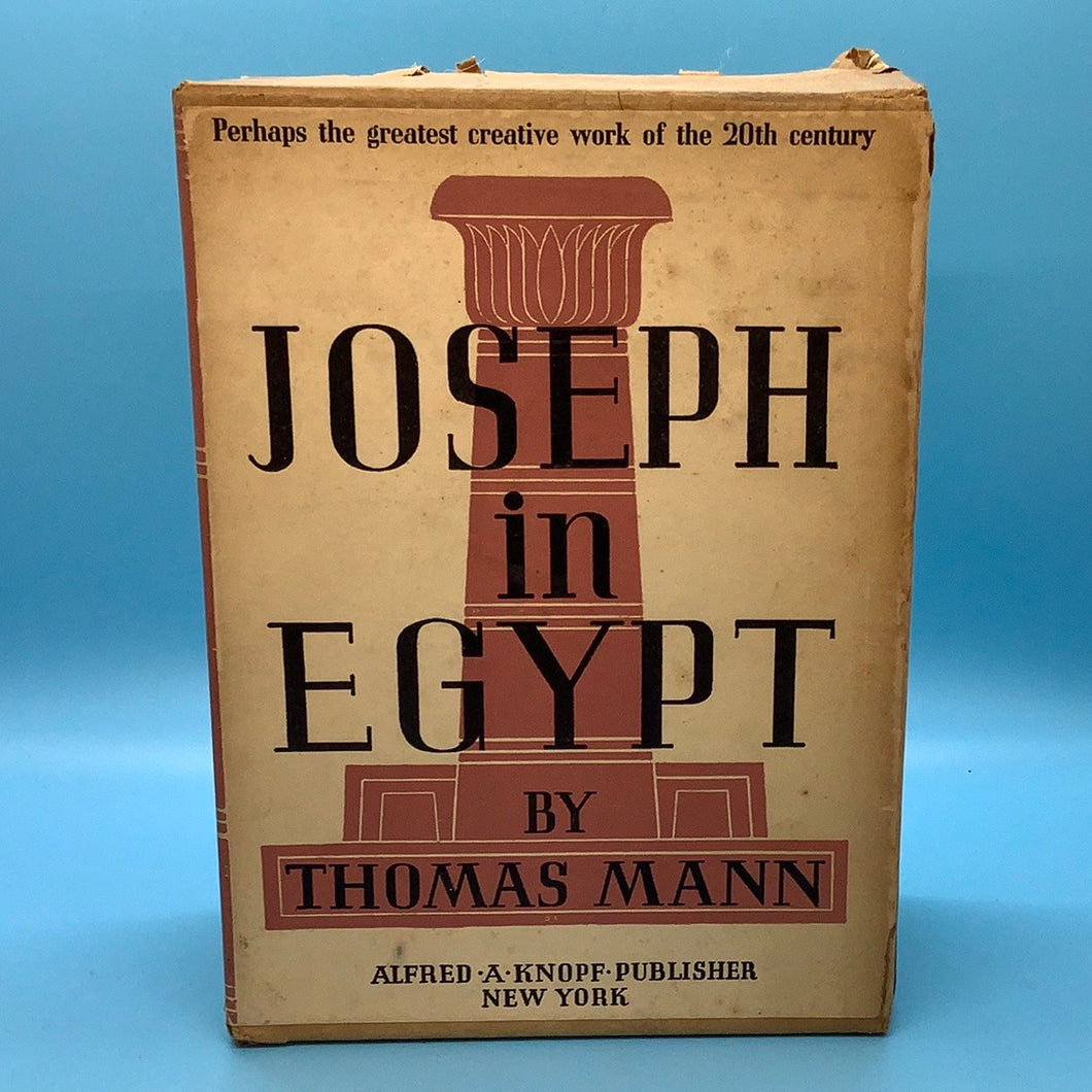 Thomas Mann, Joseph in Egypt 2 Volume in Dust Cover