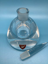 Signed Orrefors Glass Perfume Bottle