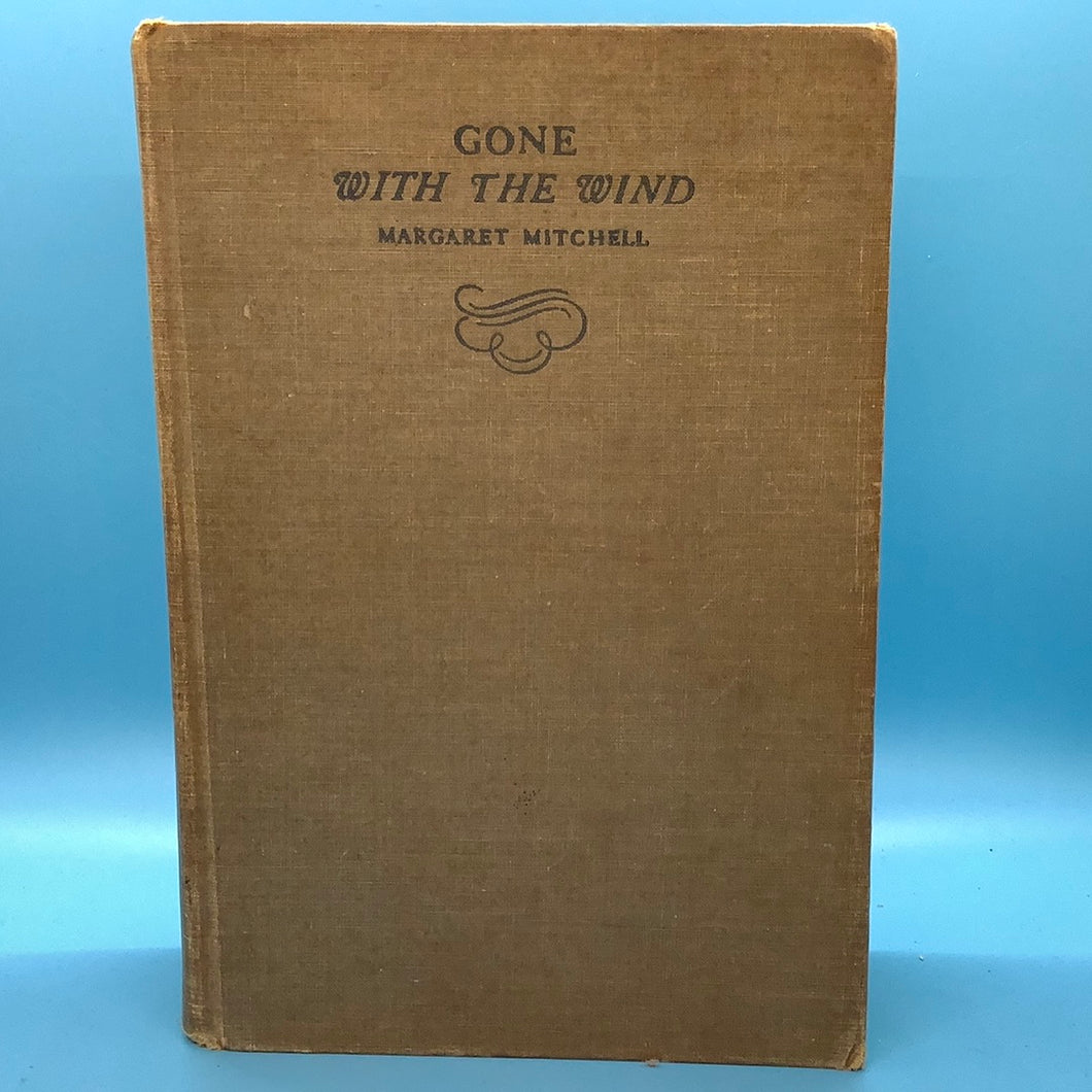 Gone With The Wind By Margaret Mitchell New York The Macmillan Company 1936