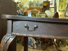 Mahogany Claw and Ball Foot Game Table