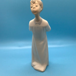 Nao, Made in Spain, Porcelain Figurine, Nao Girl Bisque