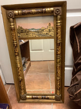 Reverse Painting Village Mirror